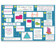7th Grade Mountain Math Bulletin Board Kit