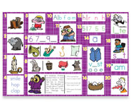 Kindergarten Mountain Language Bulletin Board Kit