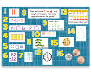 1st Grade Mountain Math Bulletin Board Kit